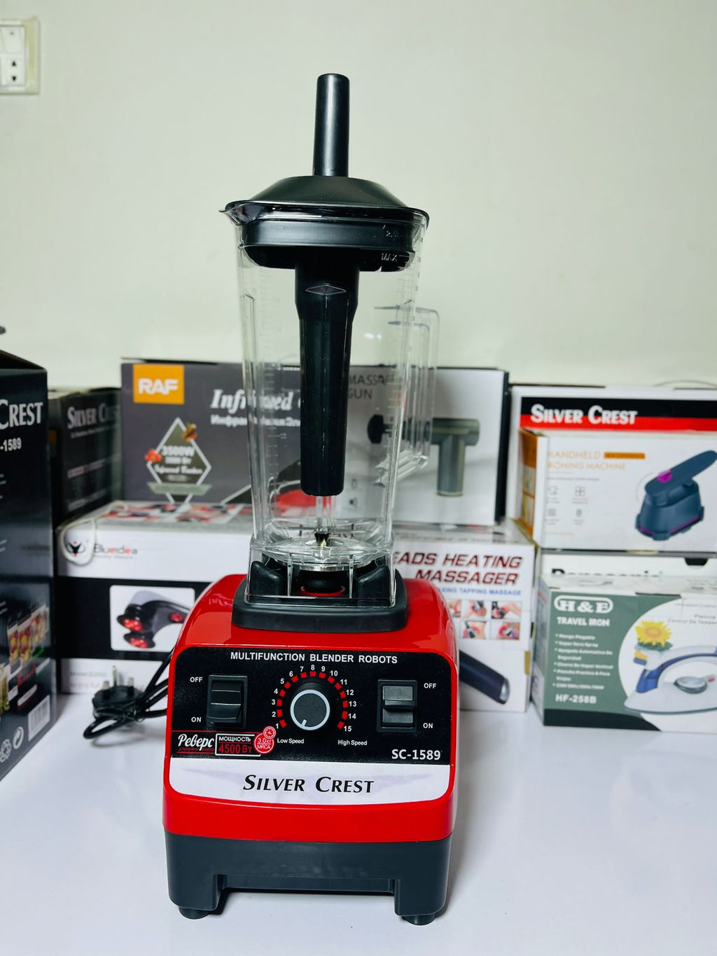 Silver Crest 2-in-1 PowerBlend Pro | High-Performance Juicer & Grinder