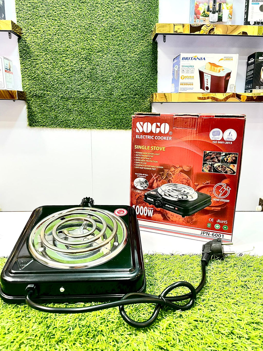 SOGO 1000W Professional Single Burner Electric Stove